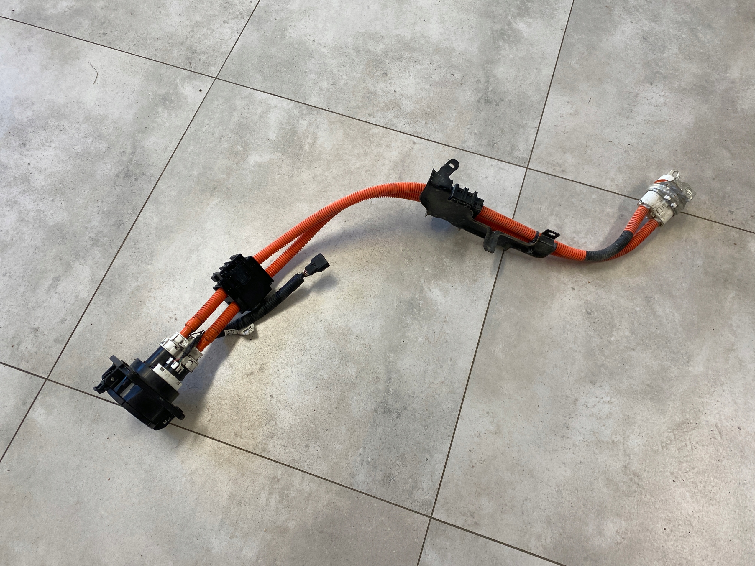 Nissan LEAF I CHAdeMO hurtigladeport med ledningsnett Nissan OE 296B1 3NF1A